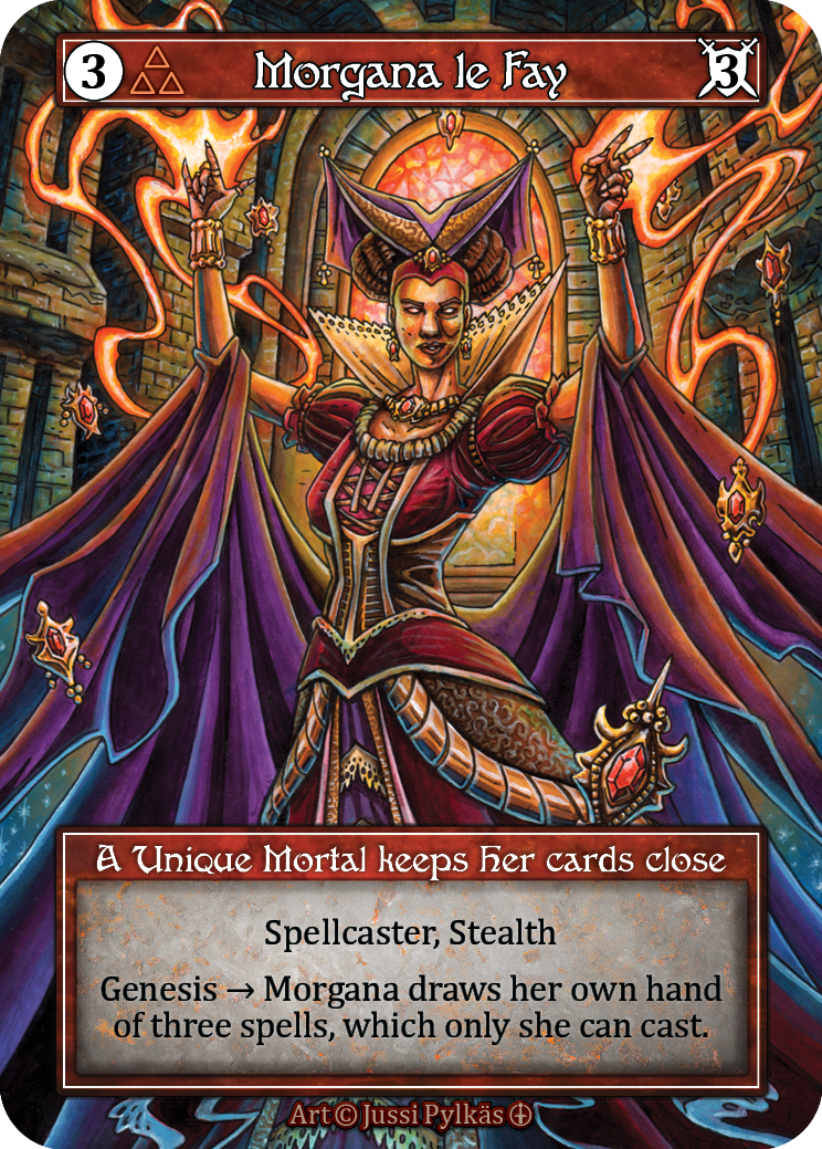 その他 Sorcery TCG Morgana le Fay foil Sorcery TCG Morgana le Fay foil