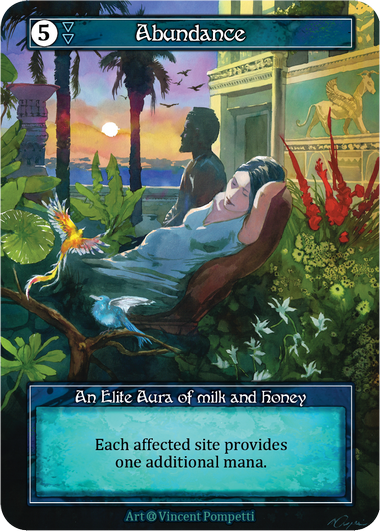 Abundance - foil - Booster