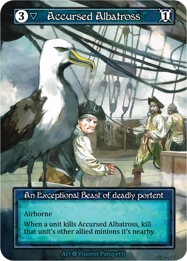 Accursed Albatross - foil - Booster