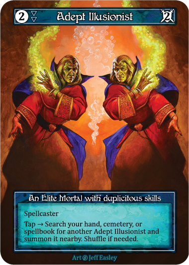 Adept Illusionist - foil - Booster