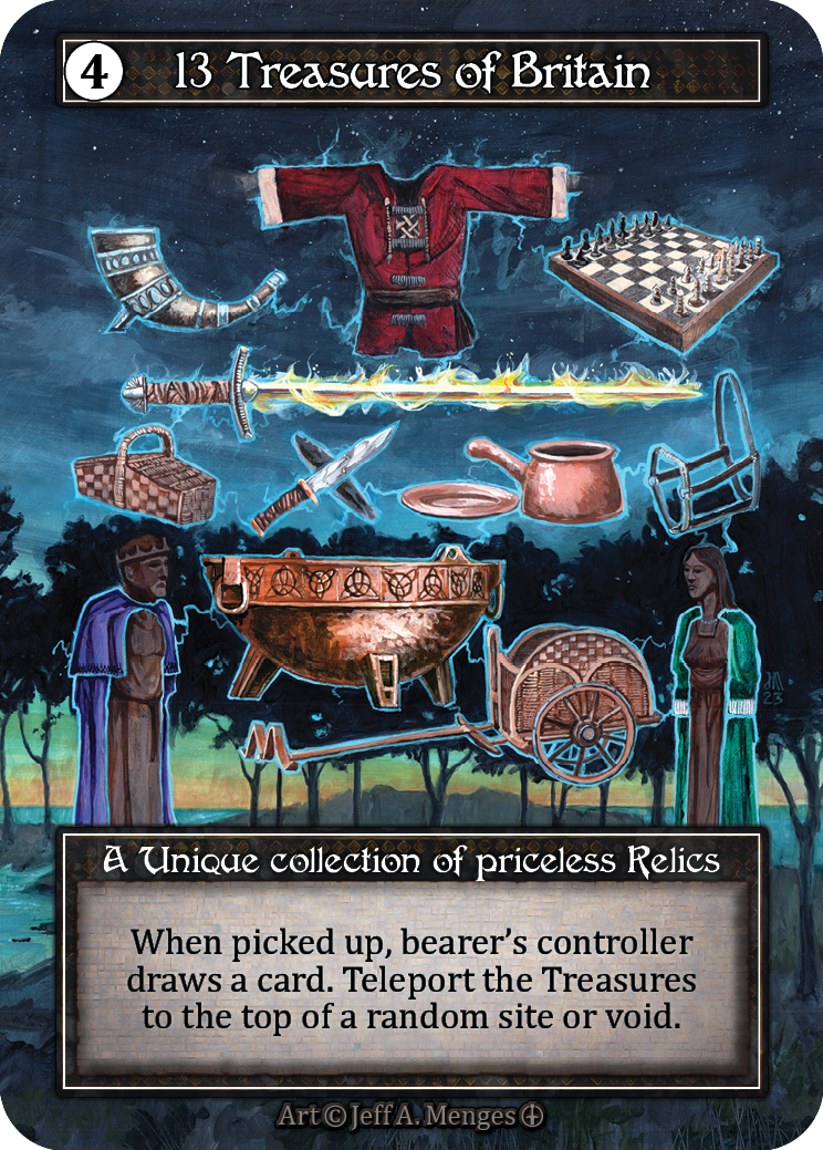 13 Treasures of Britain - foil - Booster