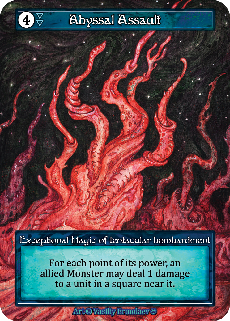 Abyssal Assault - foil - Booster