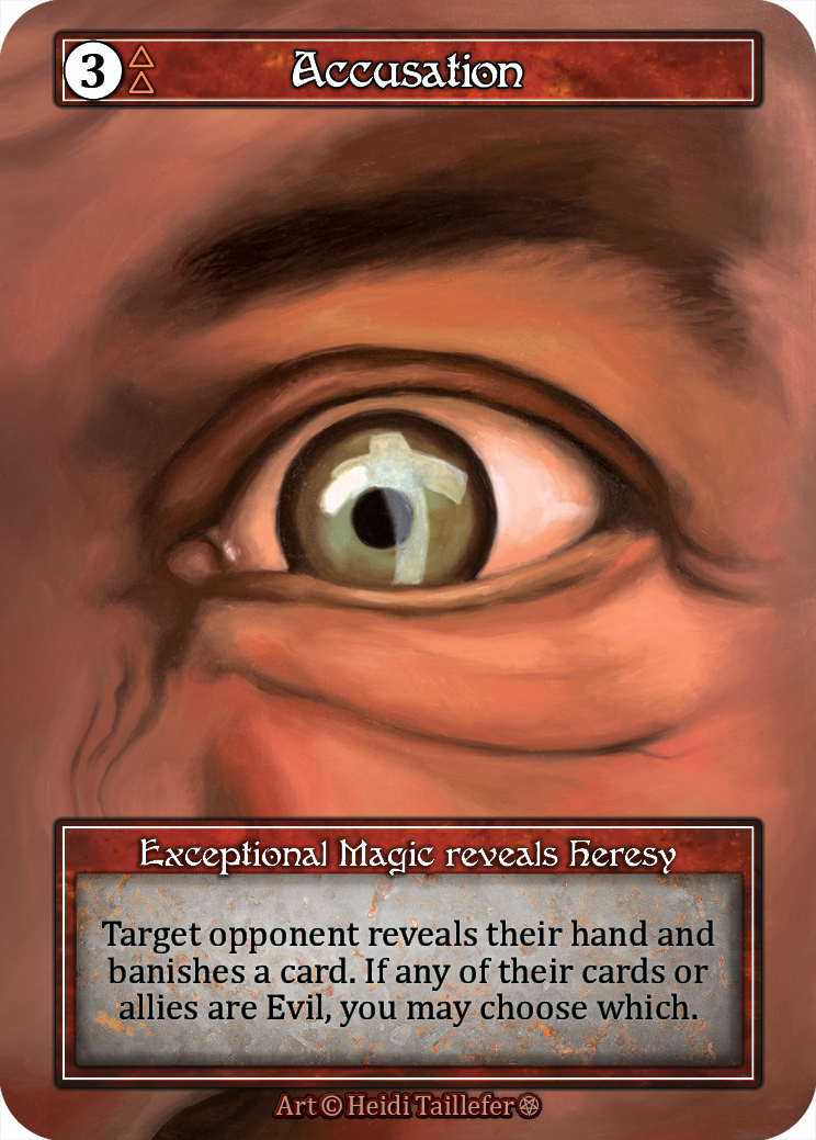 Accusation - foil - Booster