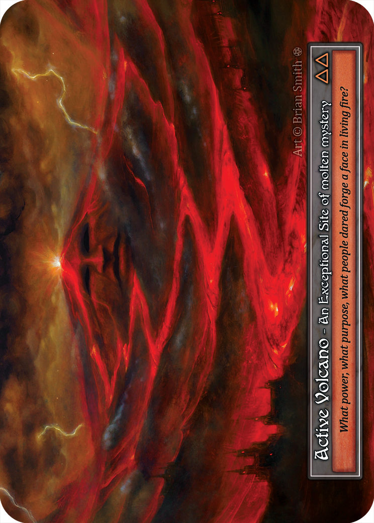 Active Volcano - foil - Booster