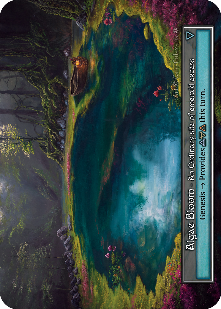 Algae Bloom - foil - Booster