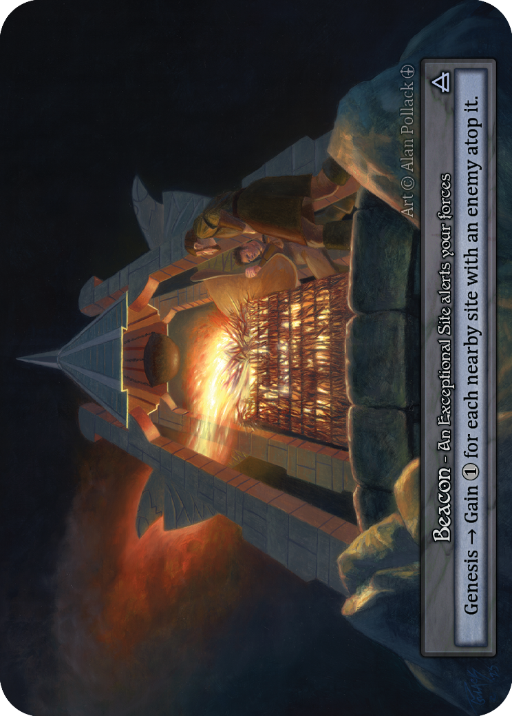 Beacon — ilustração de Alan Pollack