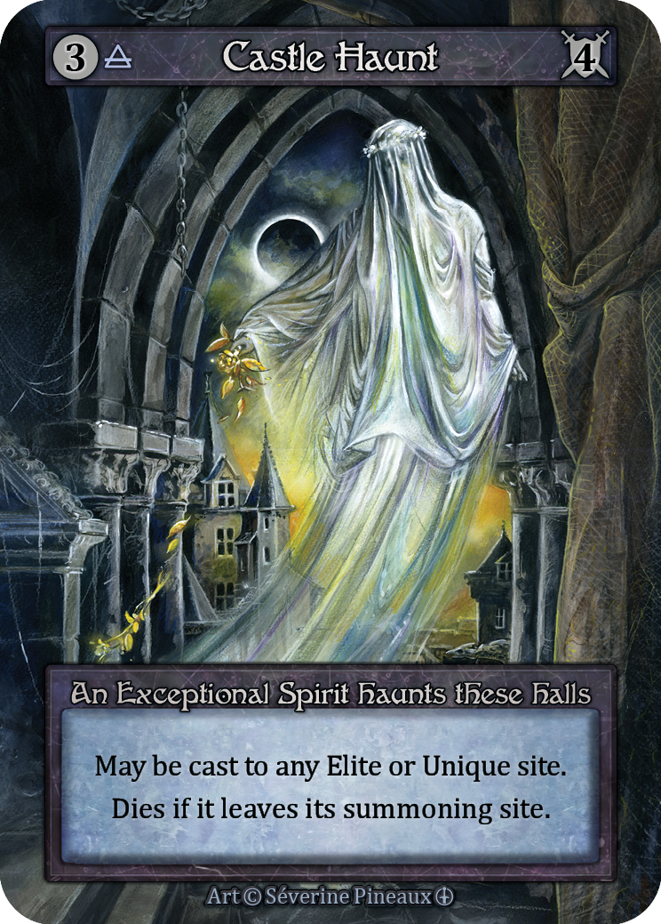 Castle Haunt — ilustração de Séverine Pineaux