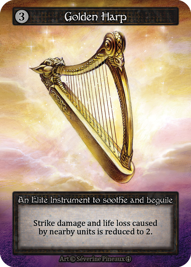 Golden Harp — ilustração de Séverine Pineaux