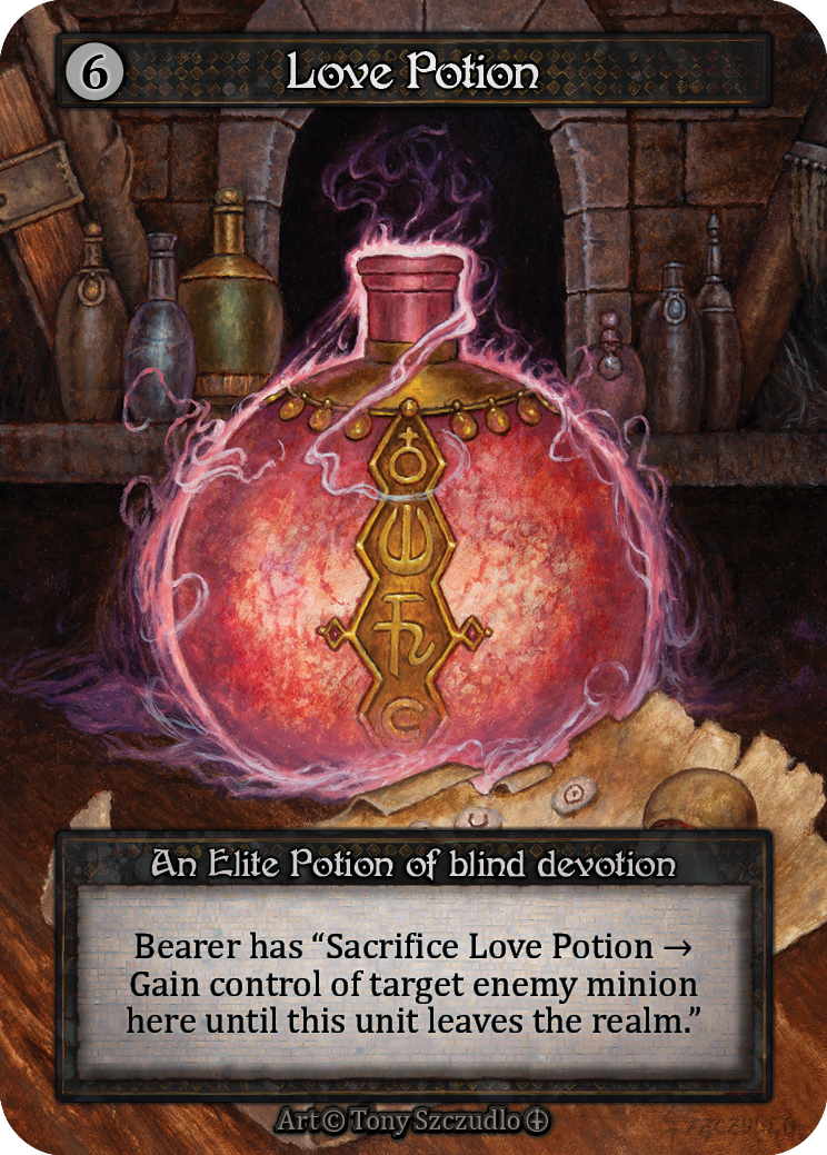 Love Potion — ilustração de Tony Szczudlo