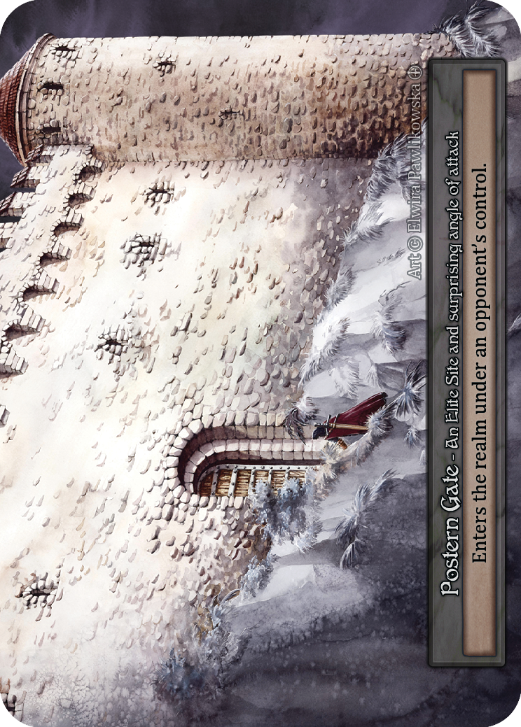 Postern Gate — ilustração de Elwira Pawlikowska