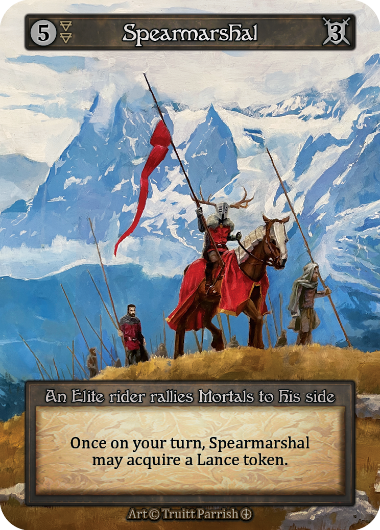 Spearmarshal — ilustração de Truitt Parrish