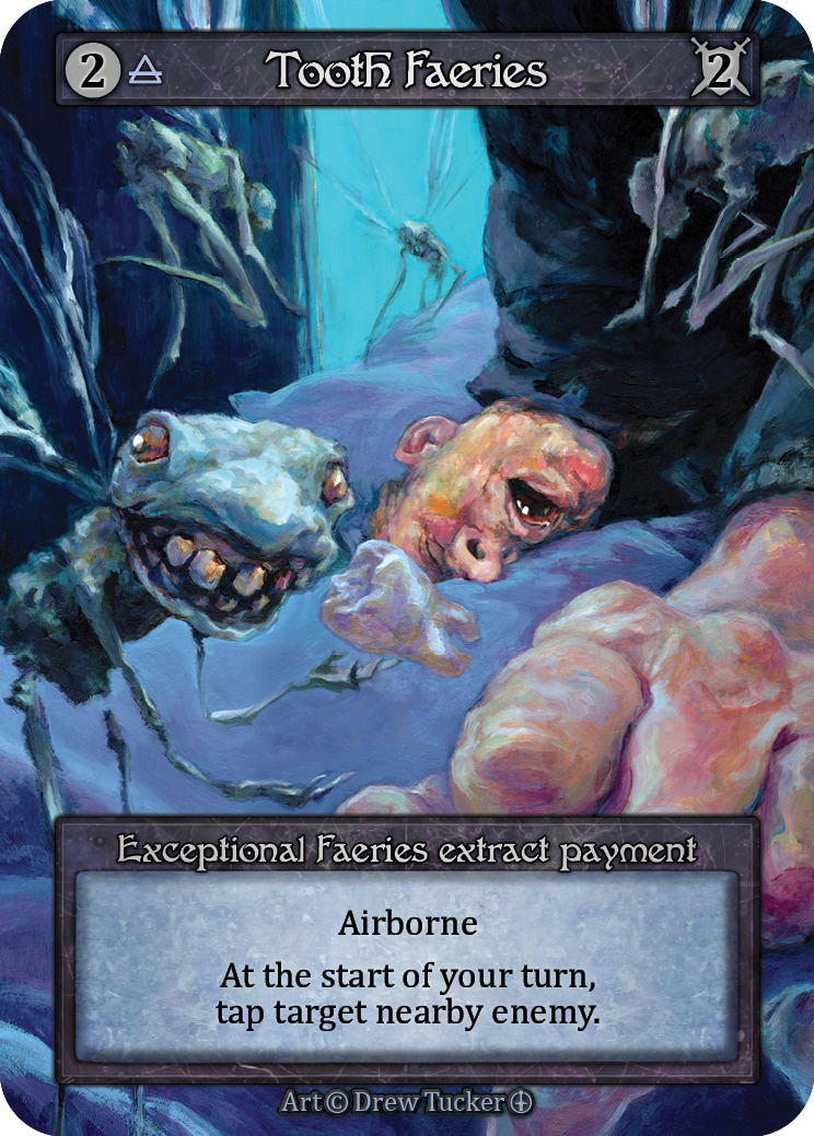 Tooth Faeries — ilustração de Drew Tucker