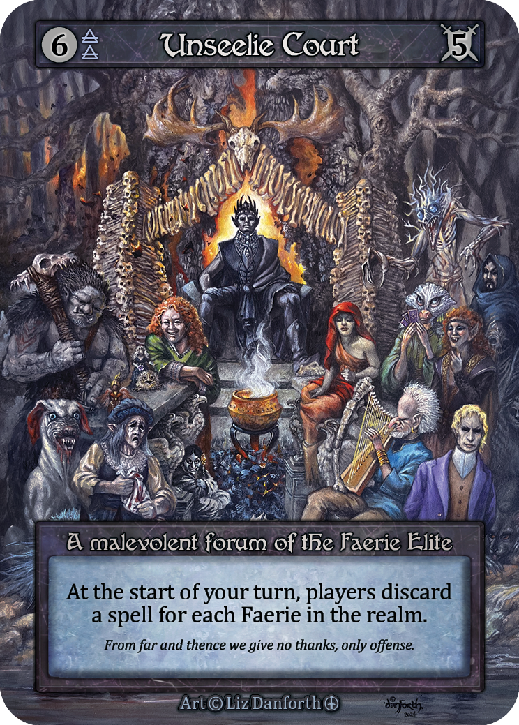 Unseelie Court — ilustração de Liz Danforth