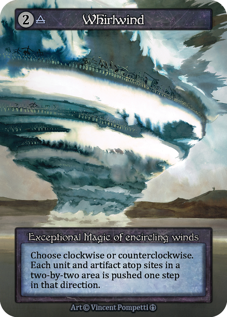 Whirlwind — ilustração de Vincent Pompetti