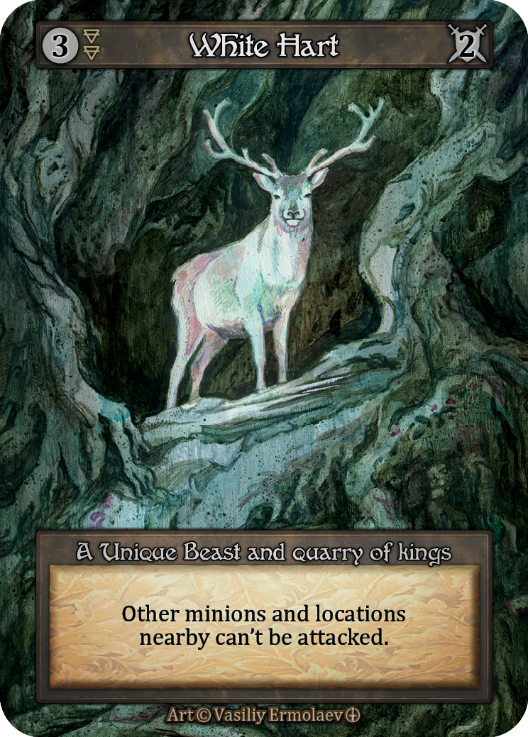 White Hart — ilustração de Vasiliy Ermolaev