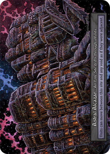 Astral Alcazar — ilustração de Jussi Pylkäs
