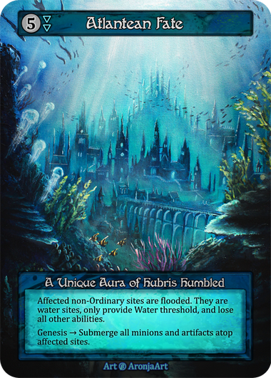 Atlantean Fate — ilustração de AronjaArt