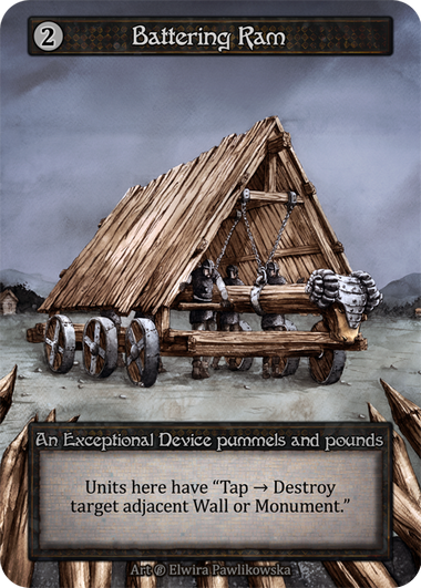 Battering Ram — ilustração de Elwira Pawlikowska
