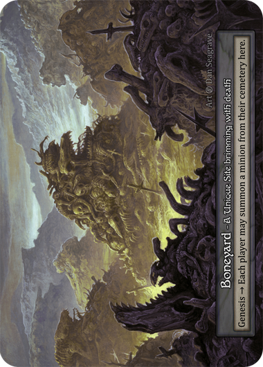 Boneyard — ilustração de Dan Seagrave