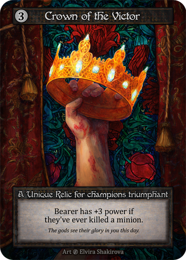 Crown of the Victor — ilustração de Elvira Shakirova