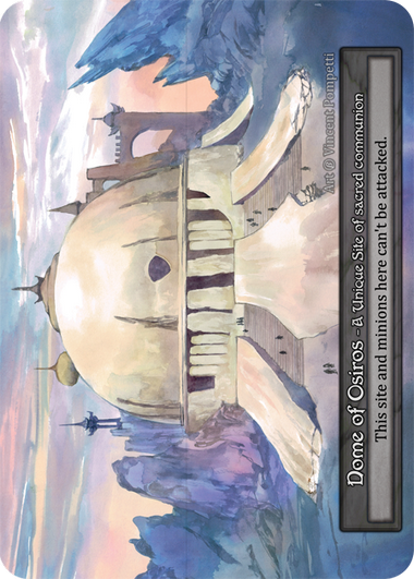Dome of Osiros — ilustração de Vincent Pompetti
