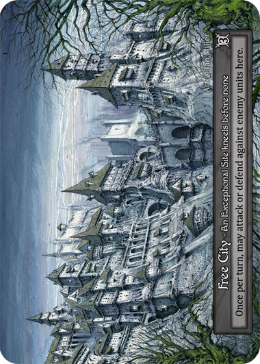 Free City — ilustração de Ian Miller