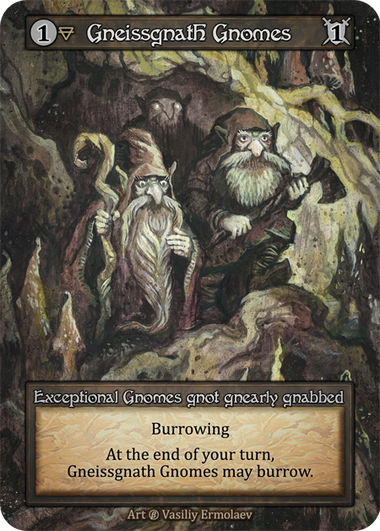Gneissgnath Gnomes — ilustração de Vasiliy Ermolaev