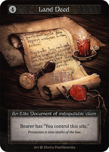 Land Deed — ilustração de Elwira Pawlikowska