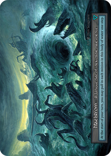 Maelström — ilustração de Dan Seagrave