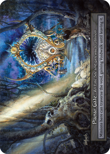 Planar Gate — ilustração de Liz Danforth