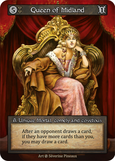 Queen of Midland — ilustração de Séverine Pineaux