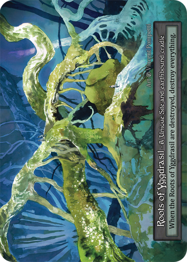 Roots of Yggdrasil — ilustração de Vincent Pompetti