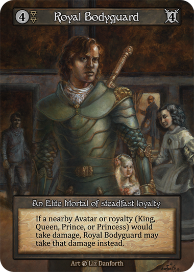 Royal Bodyguard — ilustração de Liz Danforth