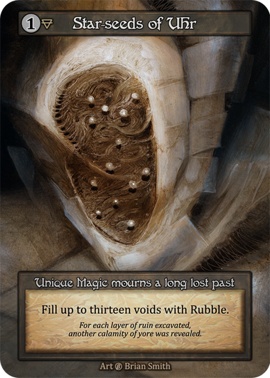 Star-seeds of Uhr — ilustração de Brian Smith