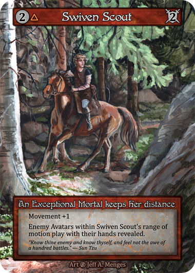 Swiven Scout — ilustração de Jeff A. Menges