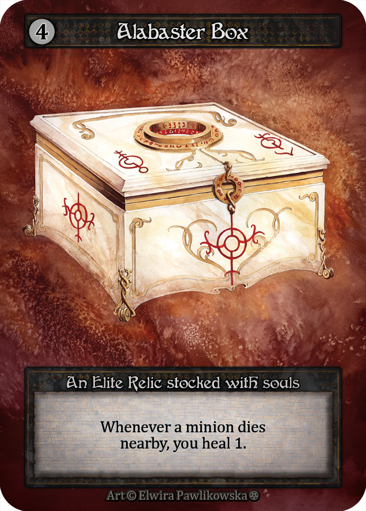 Alabaster Box — ilustração de Elwira Pawlikowska