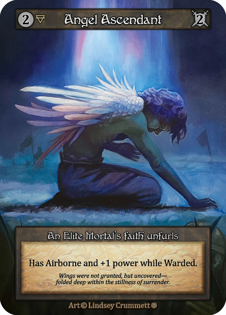 Angel Ascendant — ilustração de Lindsey Crummett
