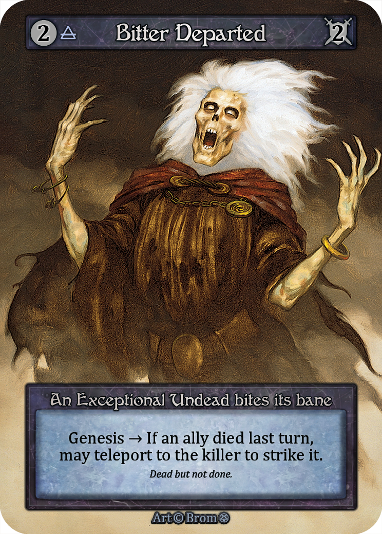 Bitter Departed — ilustração de Brom