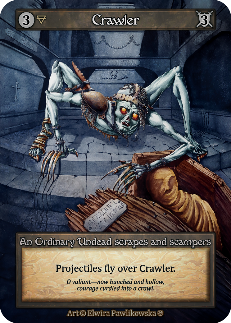 Crawler — ilustração de Elwira Pawlikowska