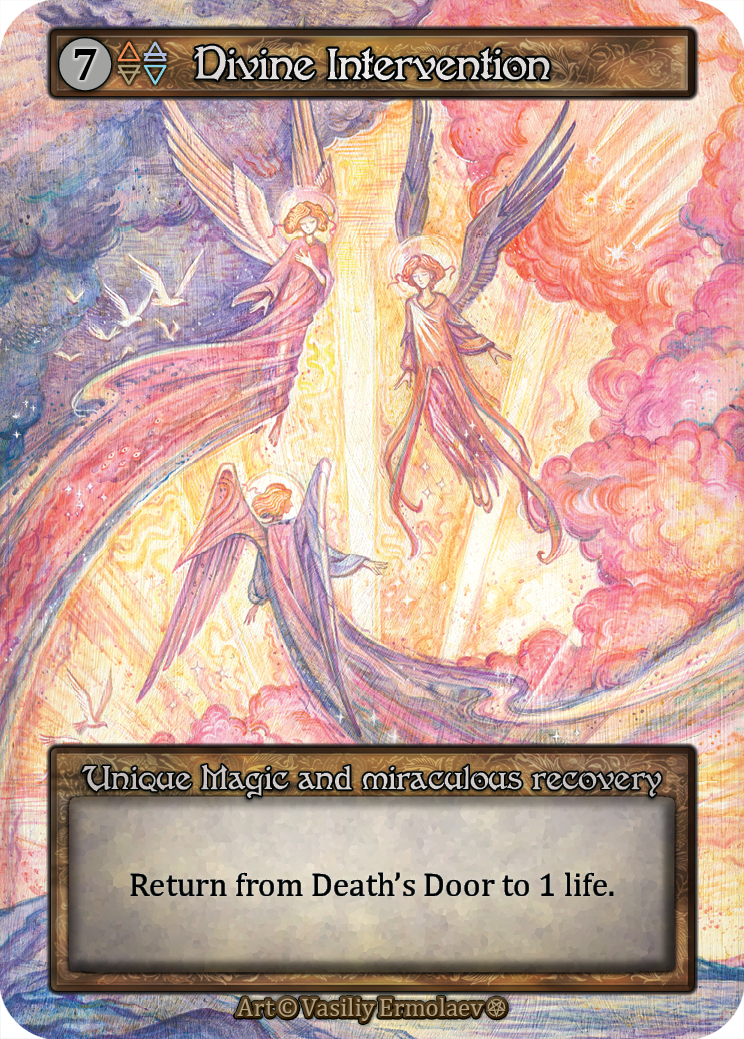 Divine Intervention — ilustração de Vasiliy Ermolaev