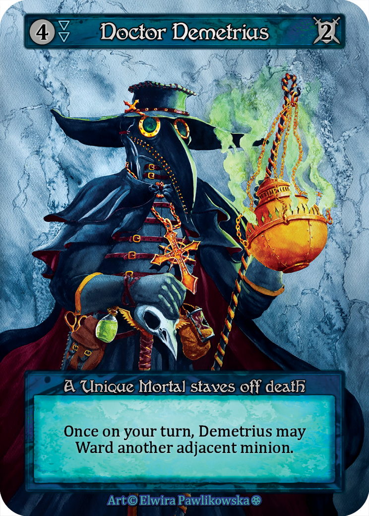 Doctor Demetrius — ilustração de Elwira Pawlikowska