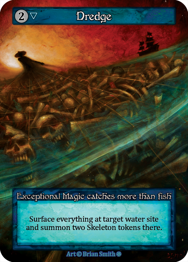 Dredge — ilustração de Brian Smith