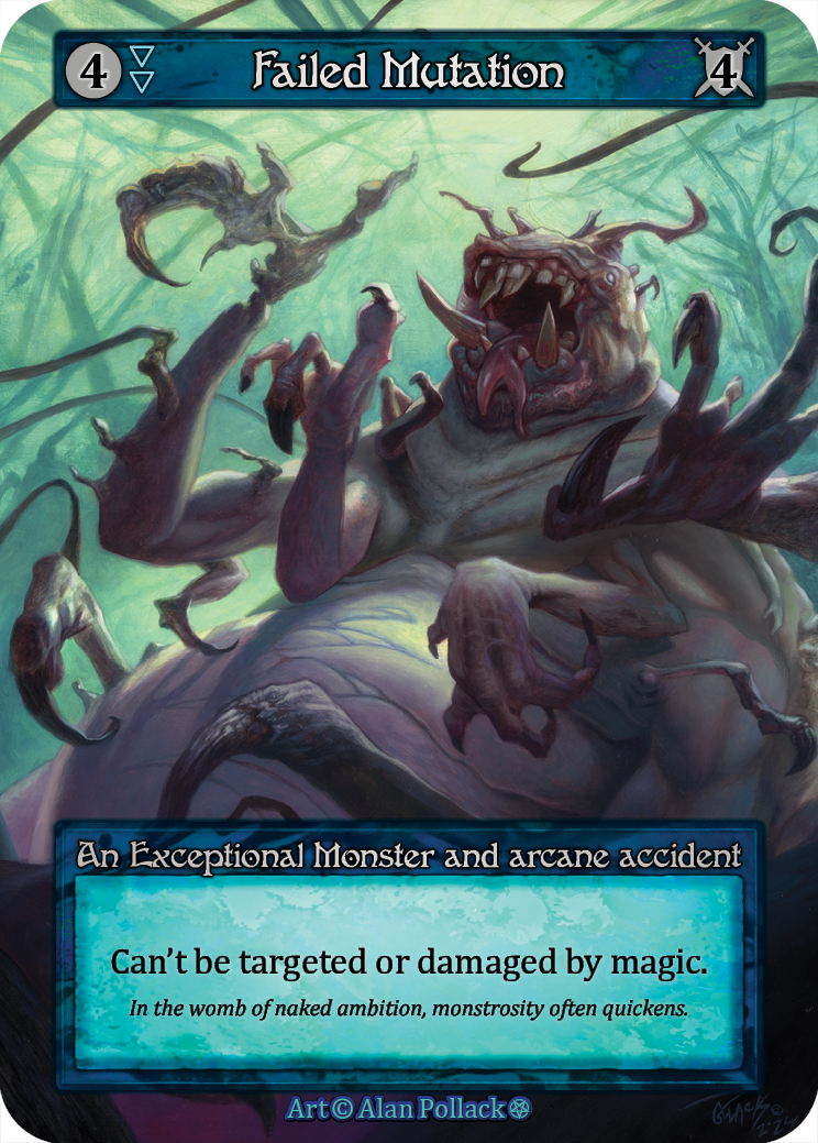 Failed Mutation — ilustração de Alan Pollack