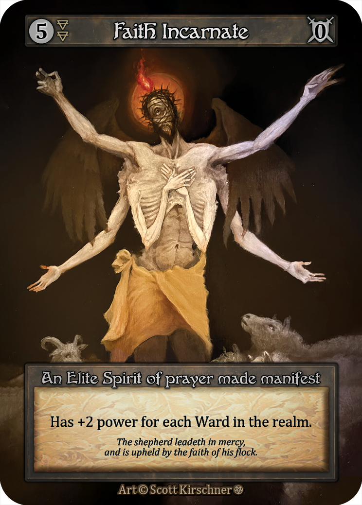 Faith Incarnate — ilustração de Scott Kirschner