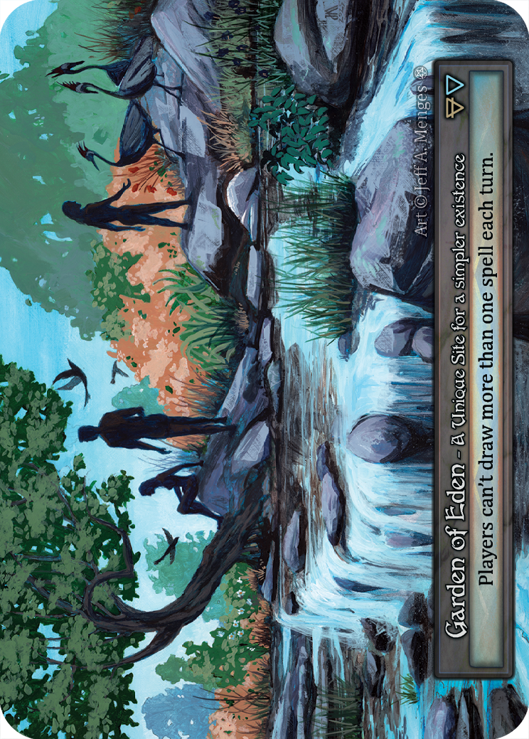 Garden of Eden — ilustração de Jeff A. Menges