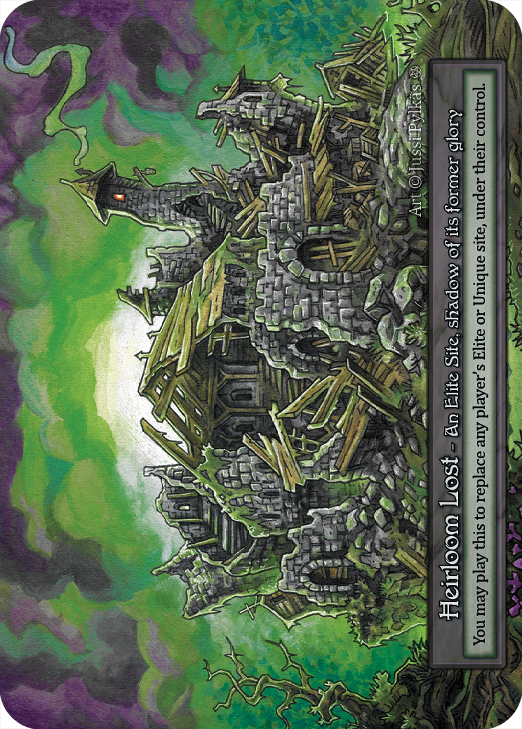 Heirloom Lost — ilustração de Jussi Pylkäs