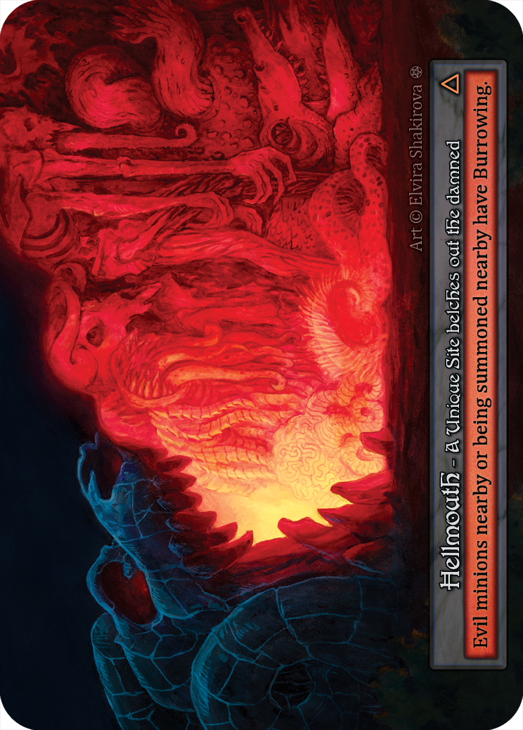 Hellmouth — ilustração de Elvira Shakirova