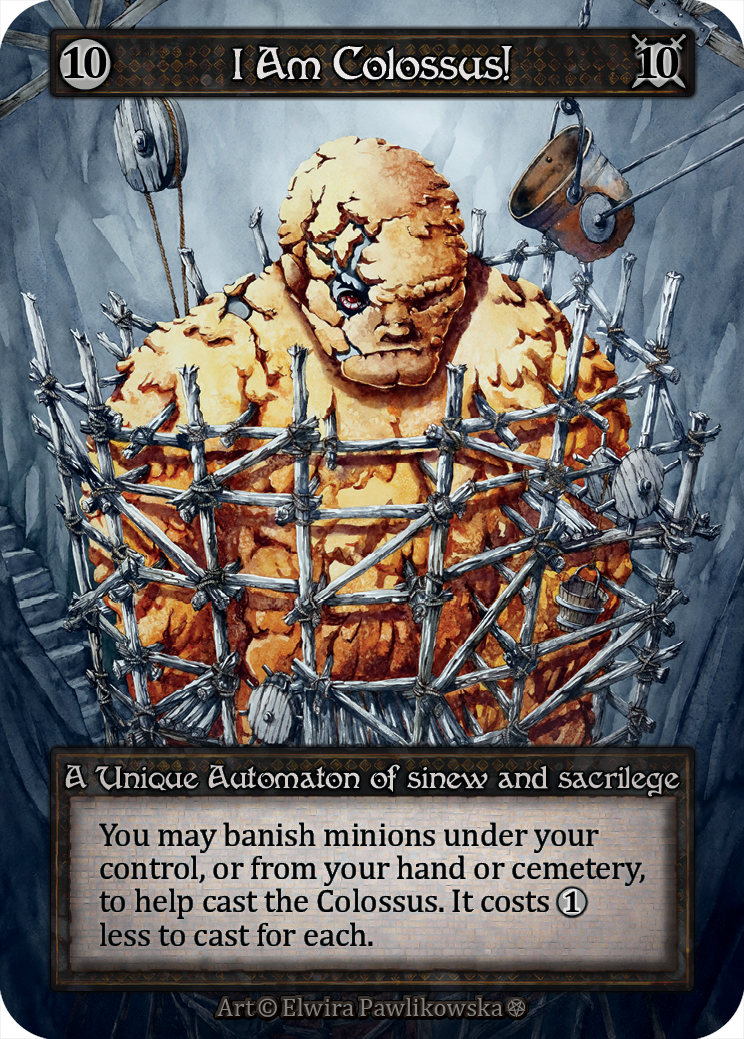 I Am Colossus! — ilustração de Elwira Pawlikowska