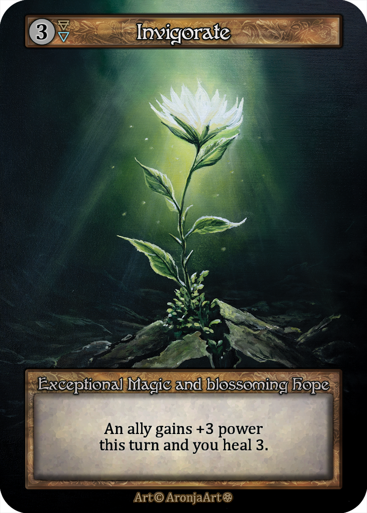Invigorate — ilustração de AronjaArt