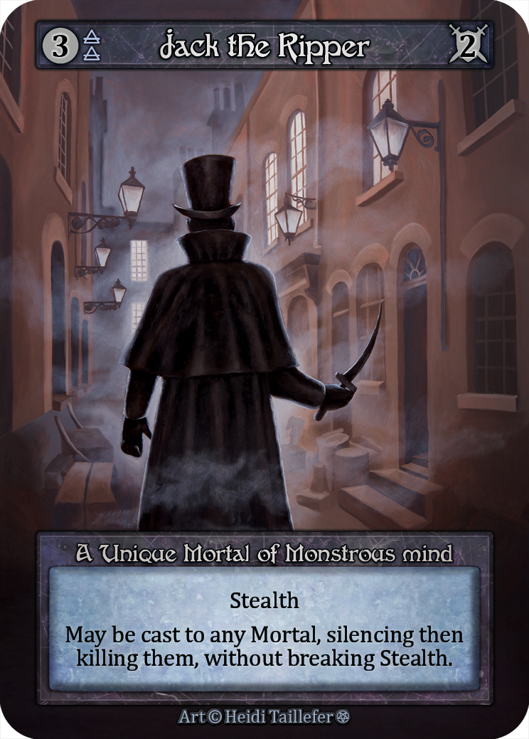 Jack the Ripper — ilustração de Heidi Taillefer